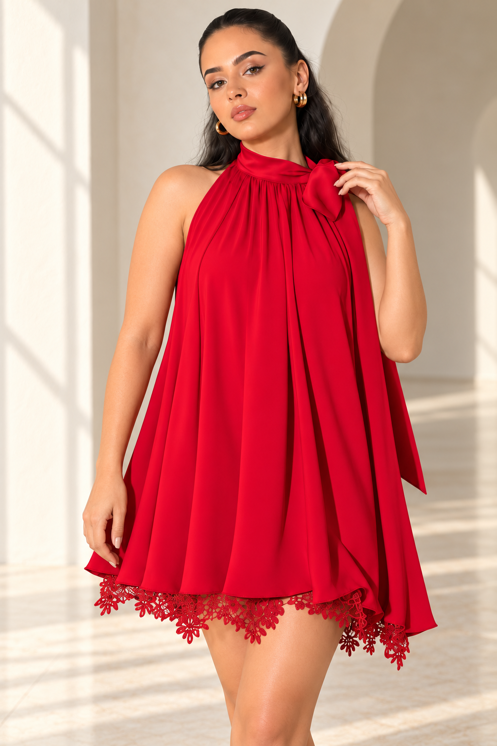 RUBER LACE DRESS