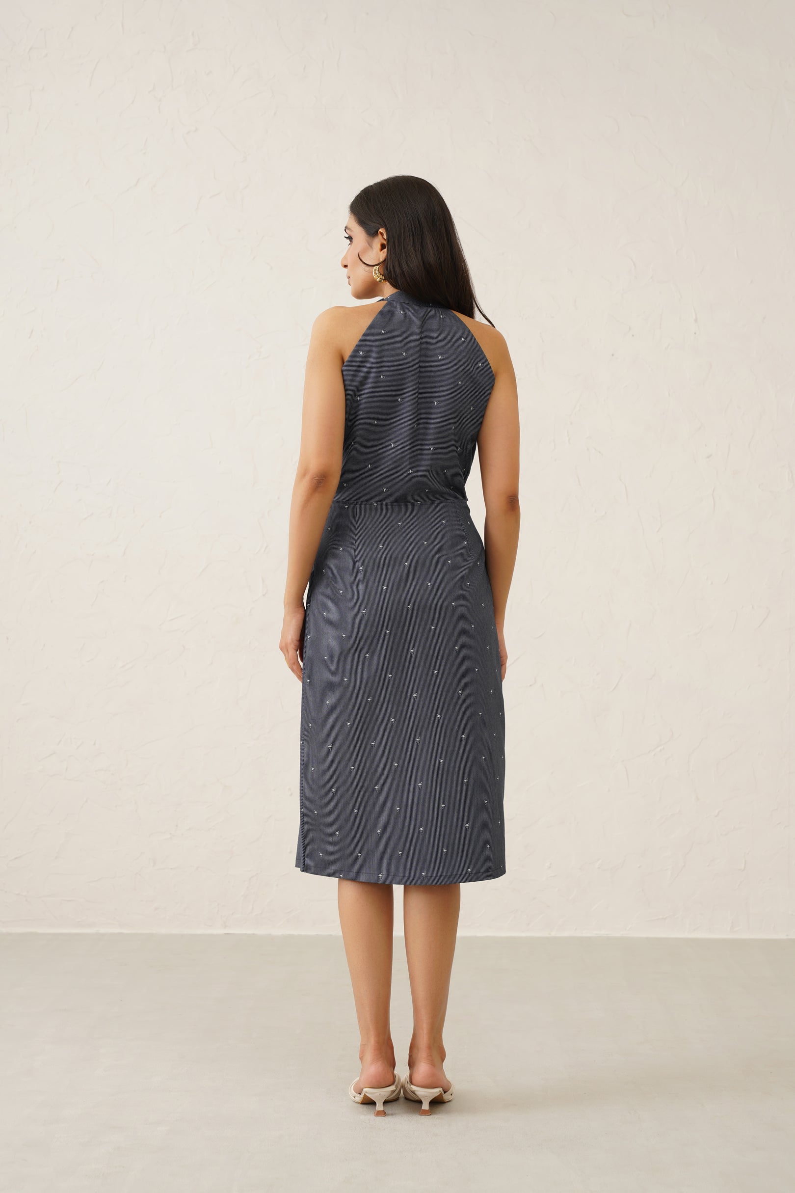 Pearl Denim Dress