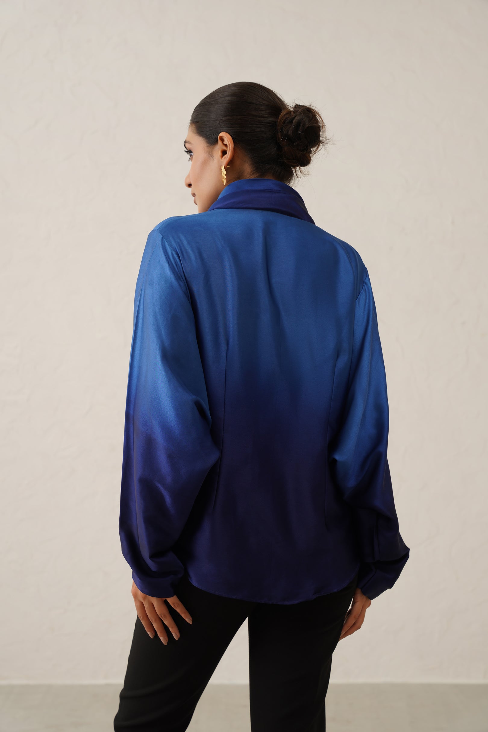 トップス kimono shirt SALSATION Azure Kimono Shirt – ThePretco