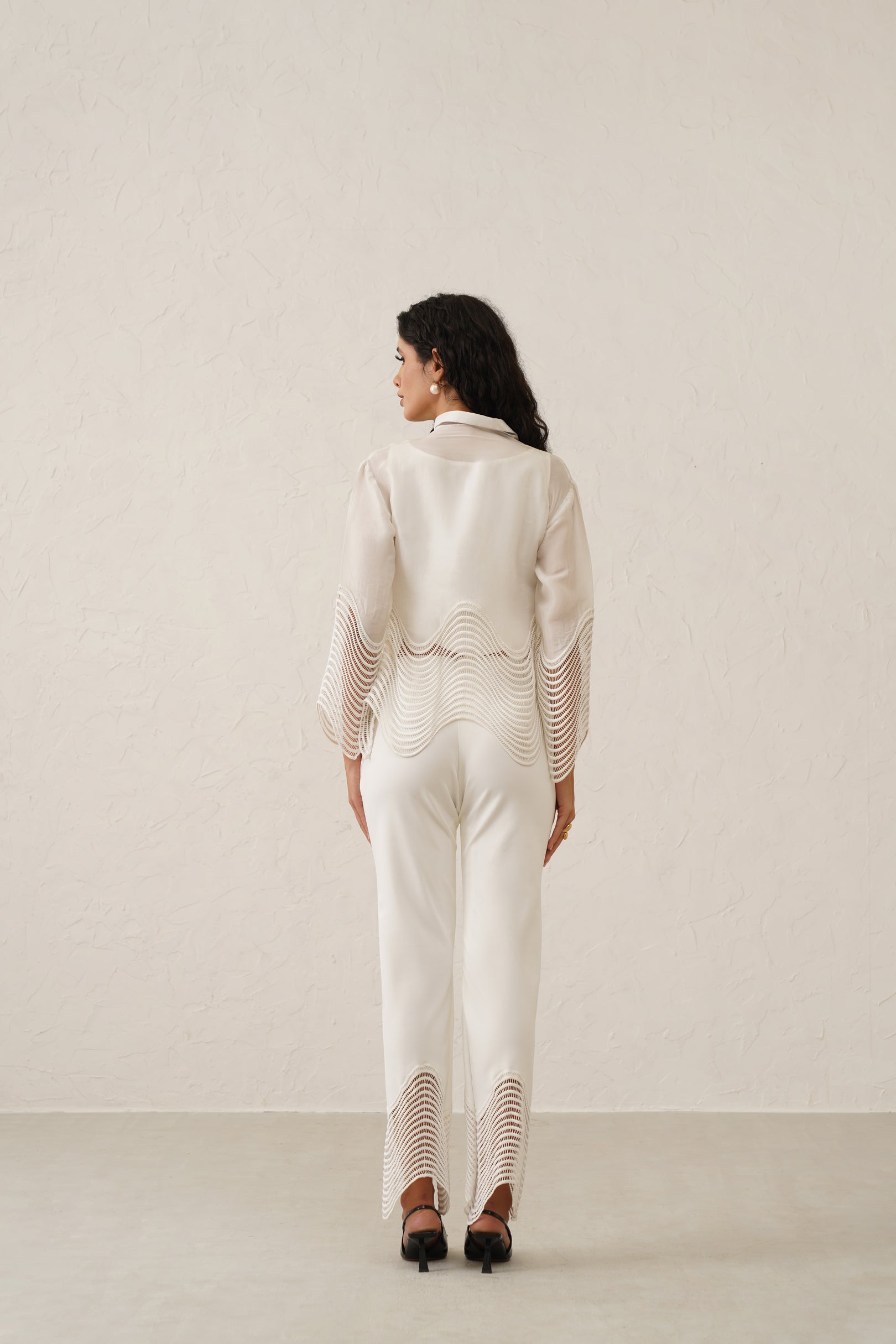 Mia Spiral Shirt Set