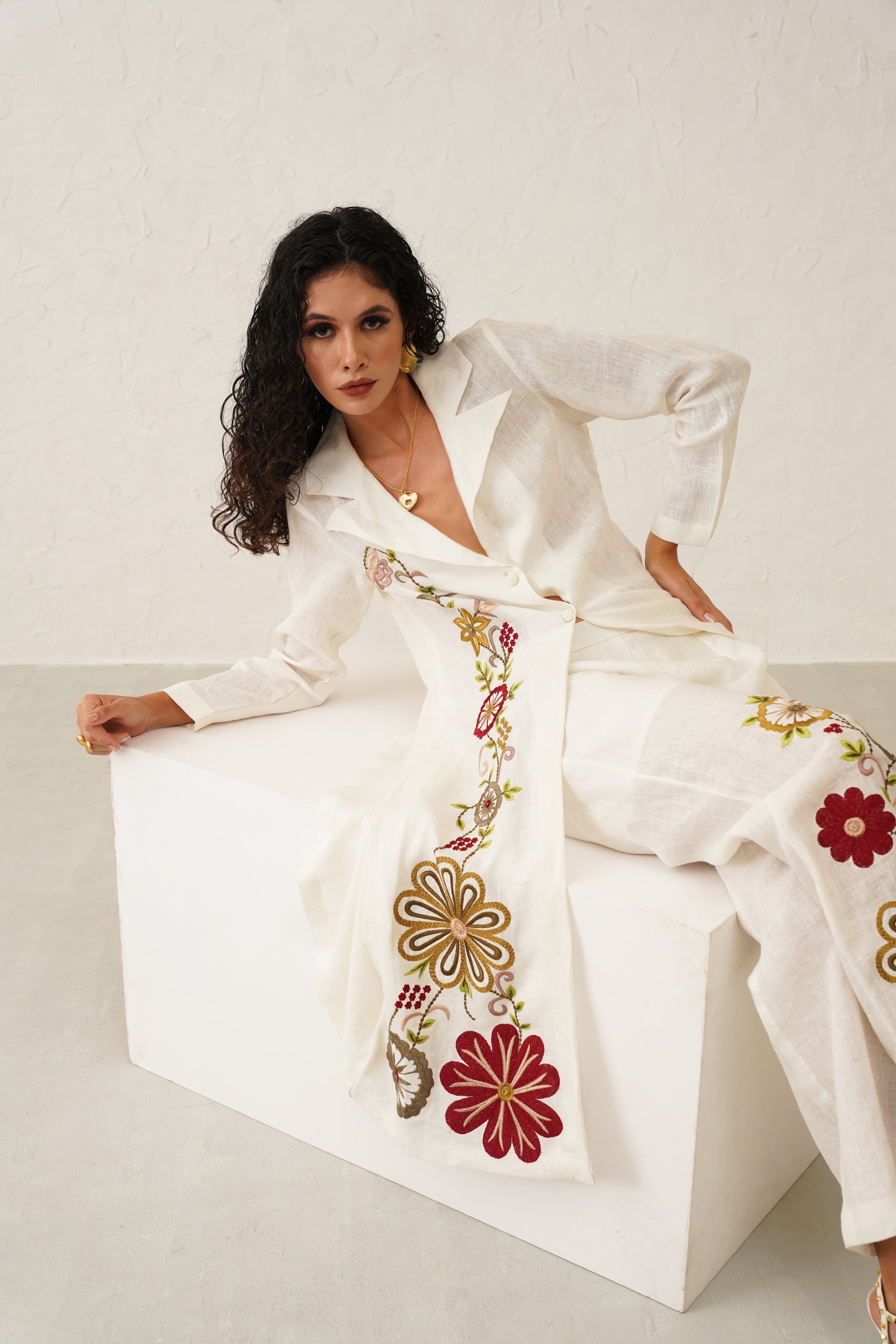 Bella Long shirt Set