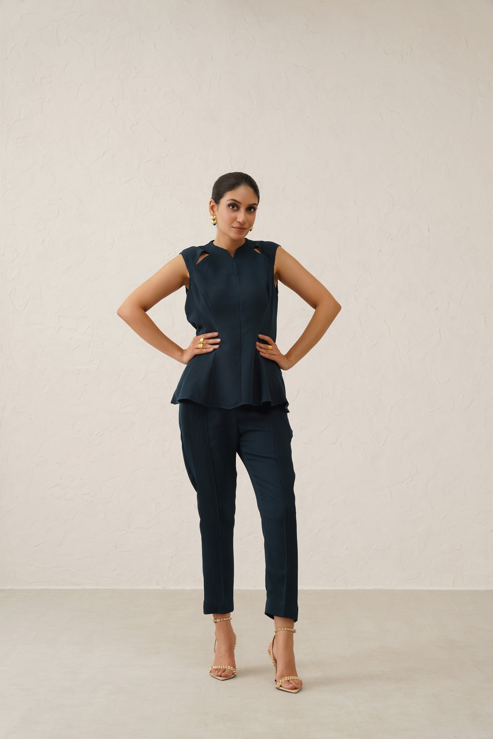 Petal Peplum Co-ord Set