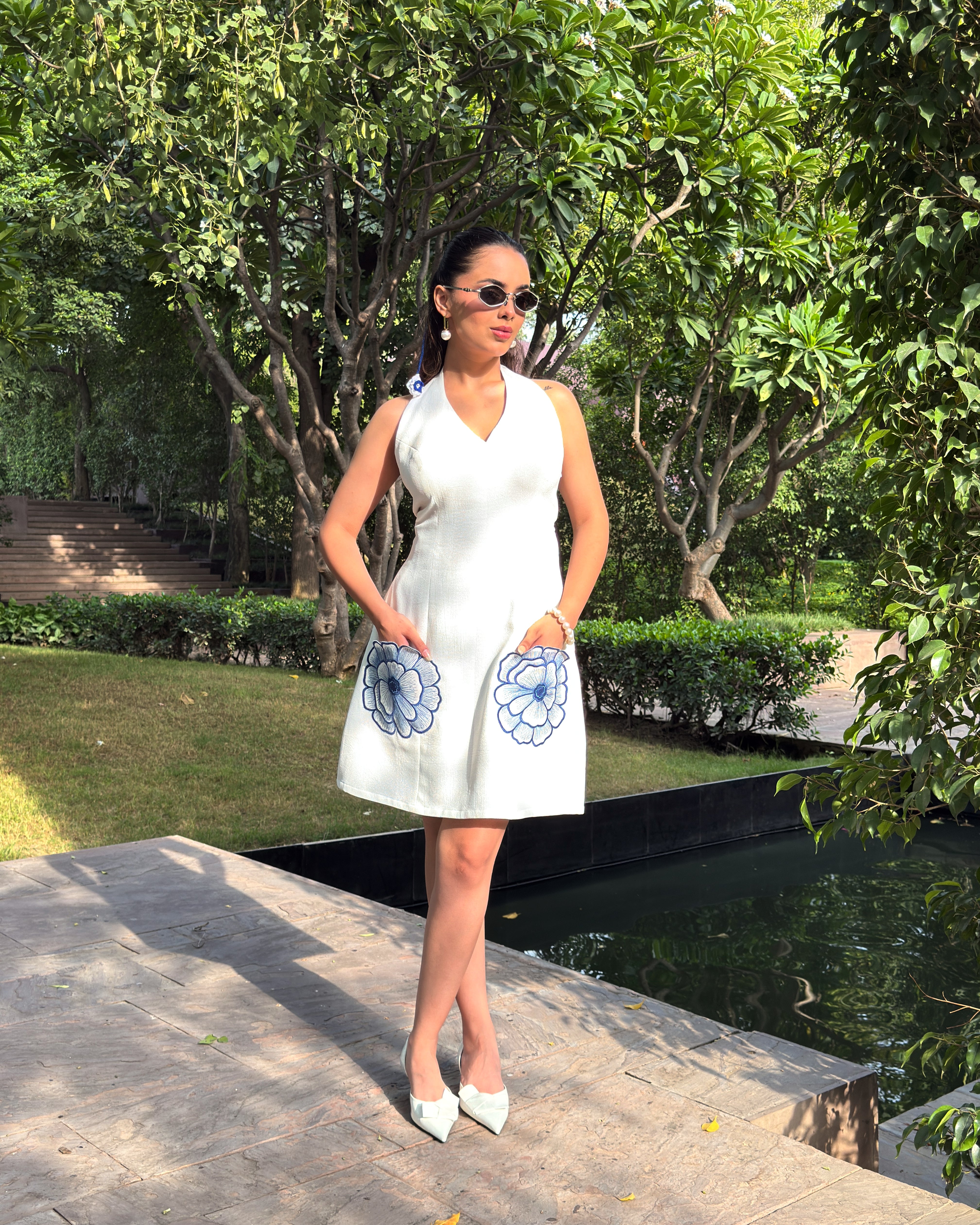 The fleur pocket dress