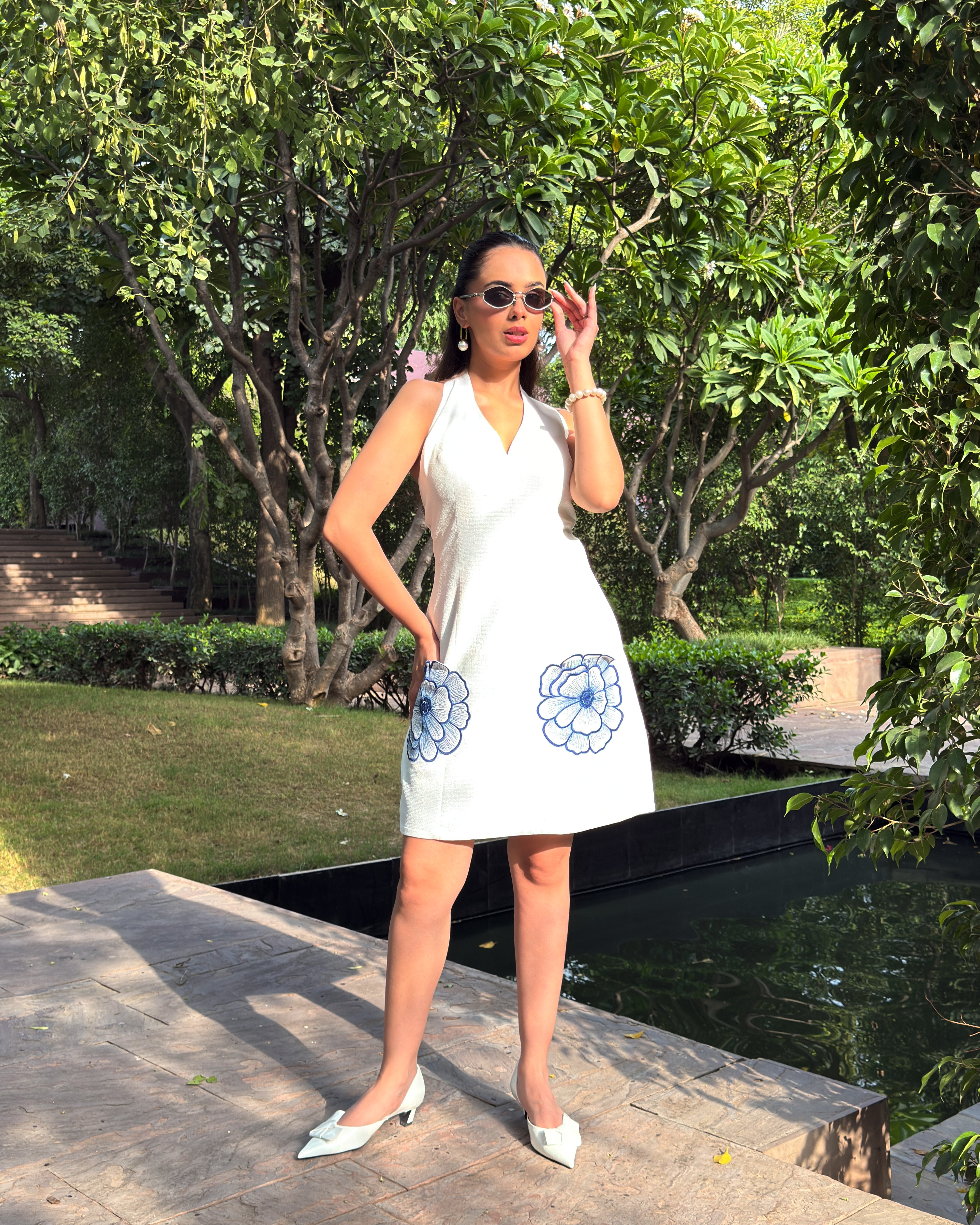 The fleur pocket dress