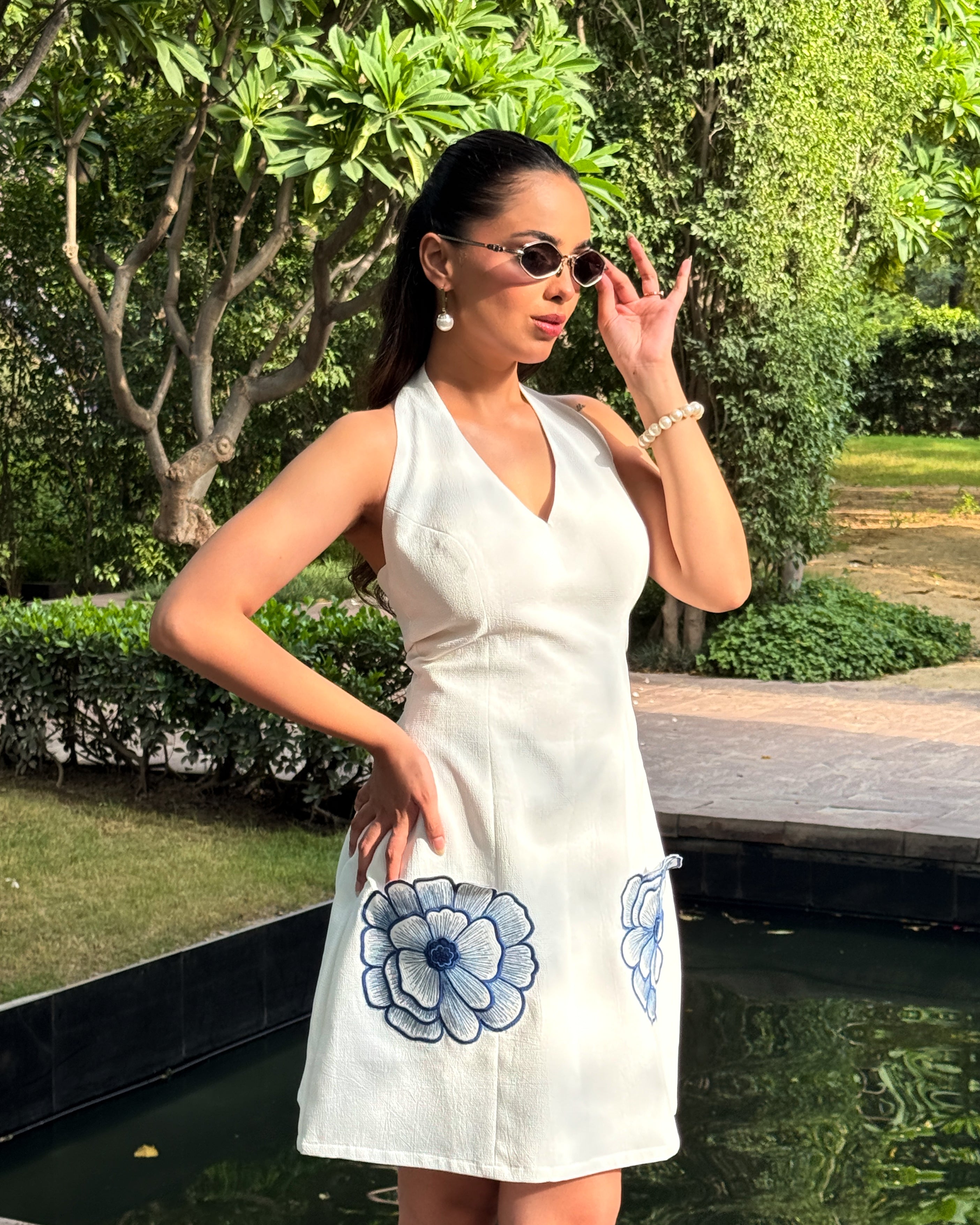 The fleur pocket dress